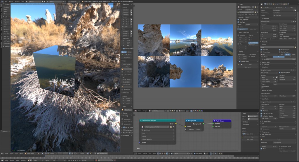 360 HDRi to Blender Cube/Enviroment Maps Convertor preview image 1
